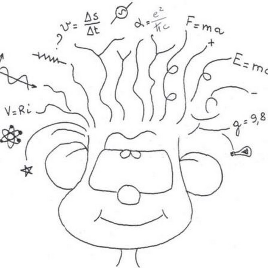 Рисунки по физике карандашом