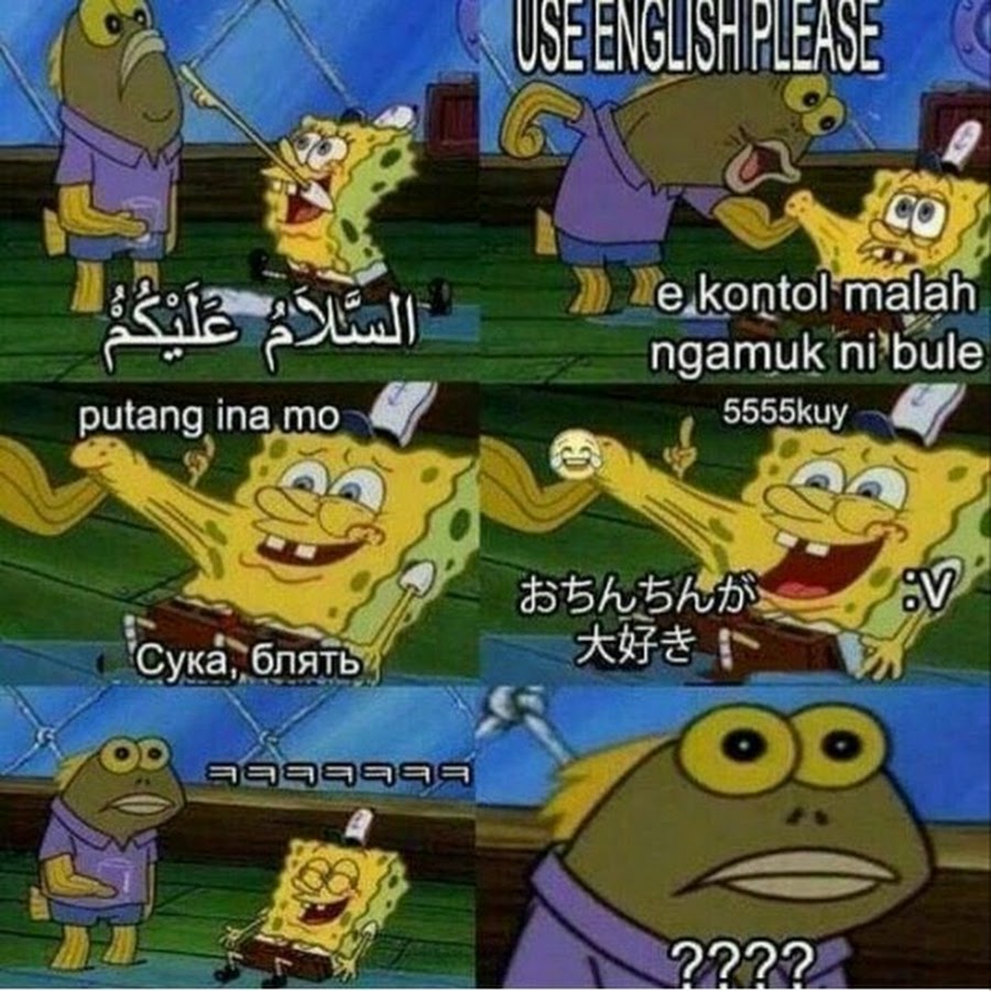 Мемы про губку