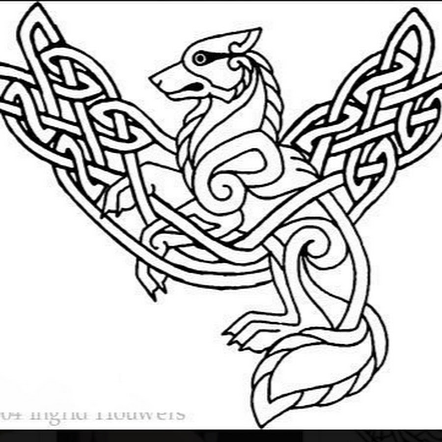 Тату симаргл эскизы