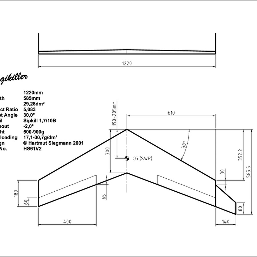 Самолеты схемы летающее крыло