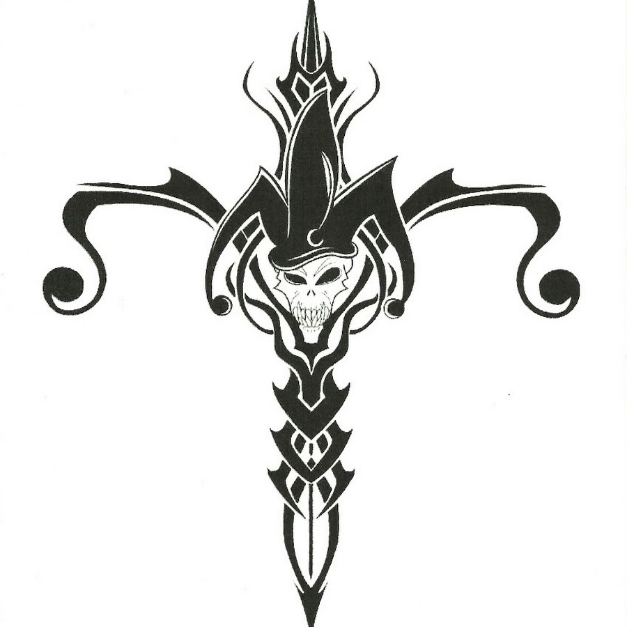 Эскиз тату джин