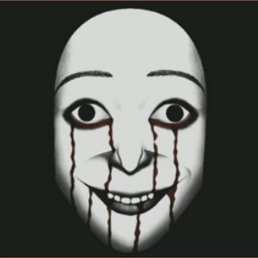 Страшное белое лицо