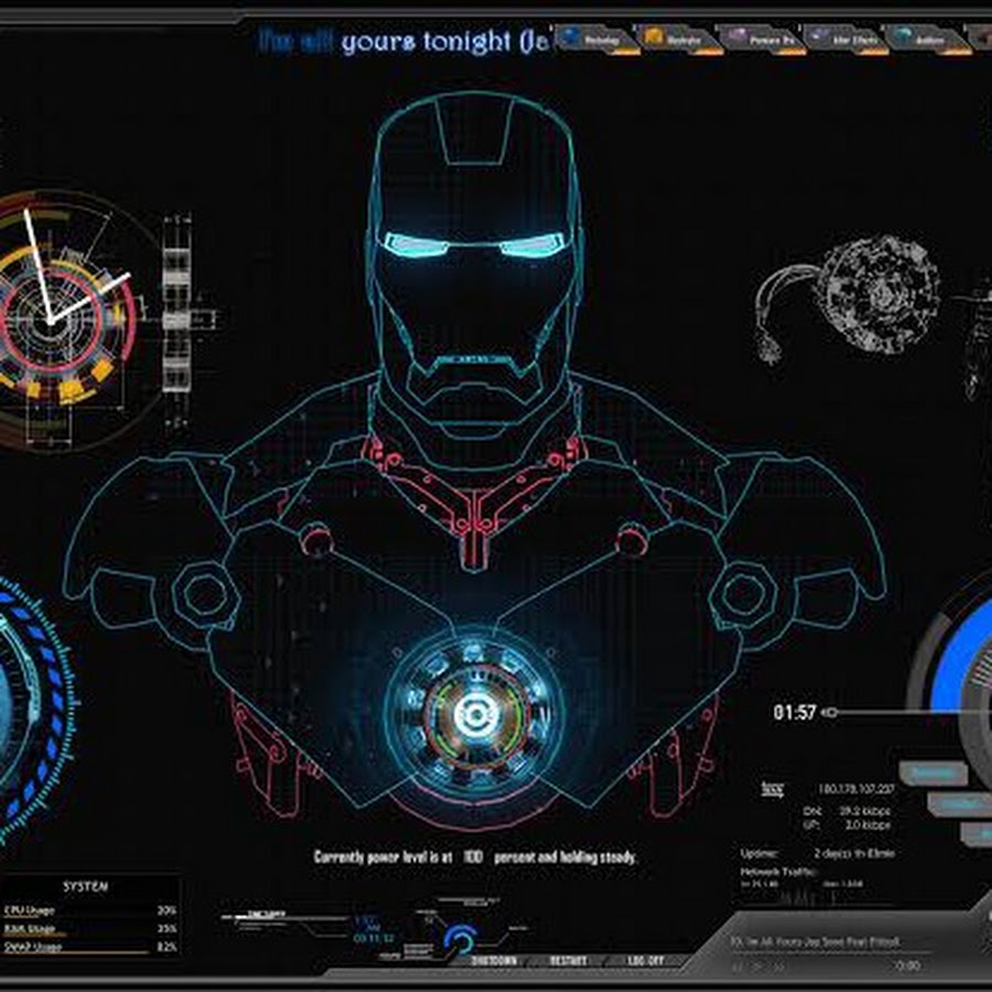 Программы железного человека. Компьютер тони старка джарвис. Iron man zero skinpack. Программы железного человека. Rainmeter железный человек.