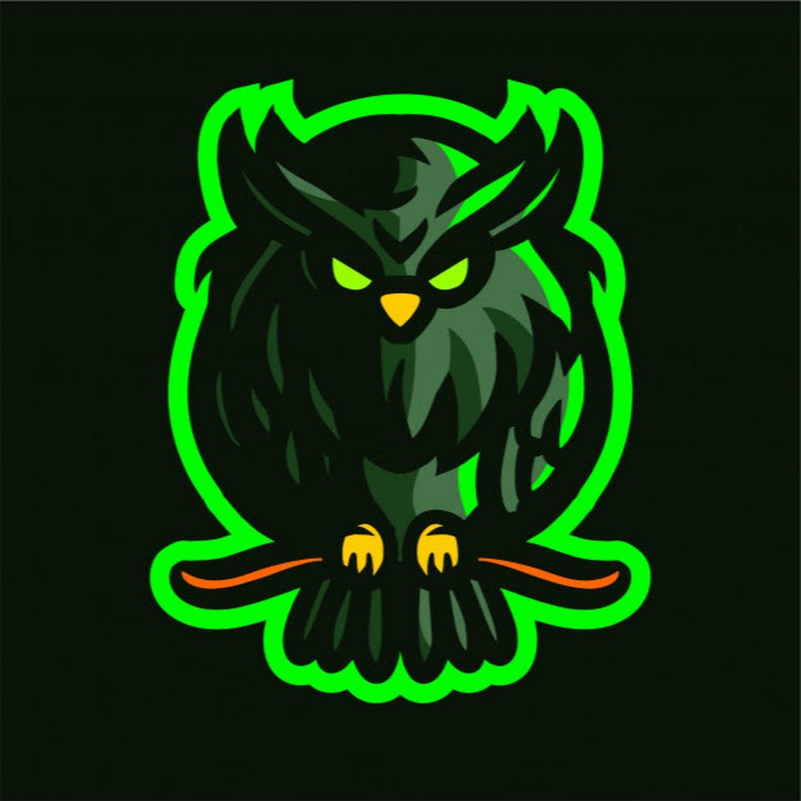 Логотип зеленая Сова