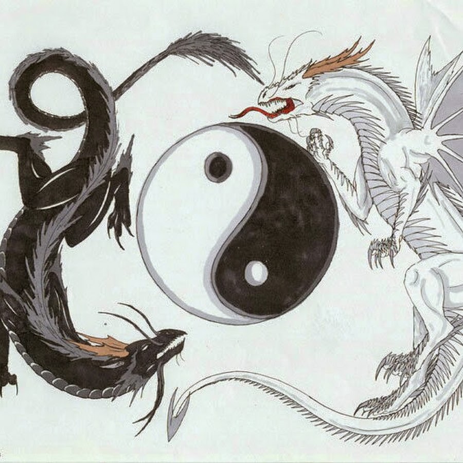 Рисунок символ добра и зла