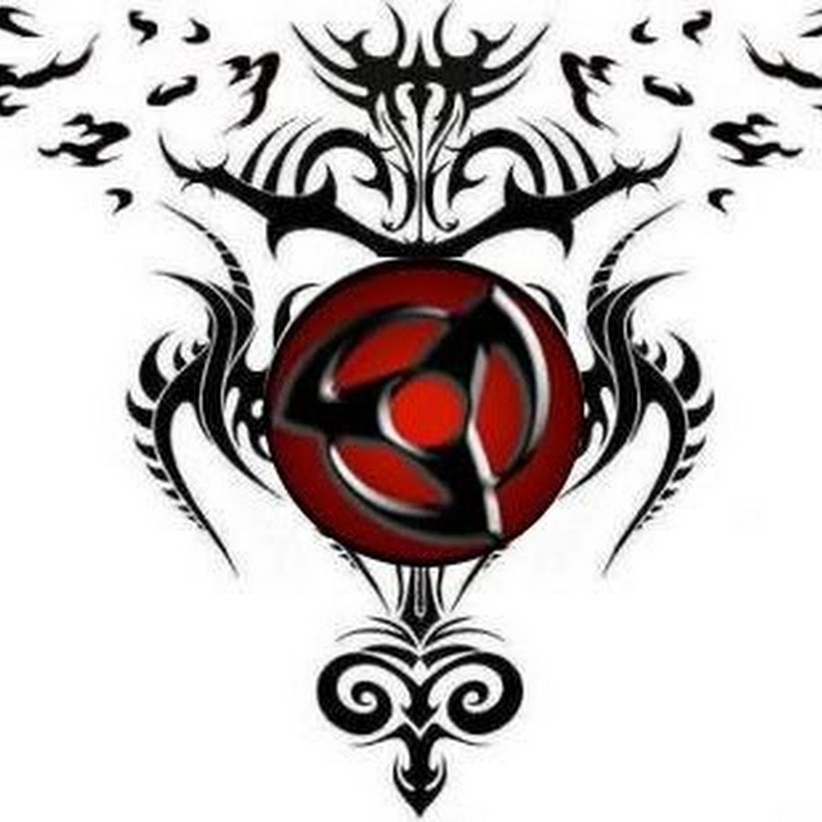 Шаринган тату эскизы