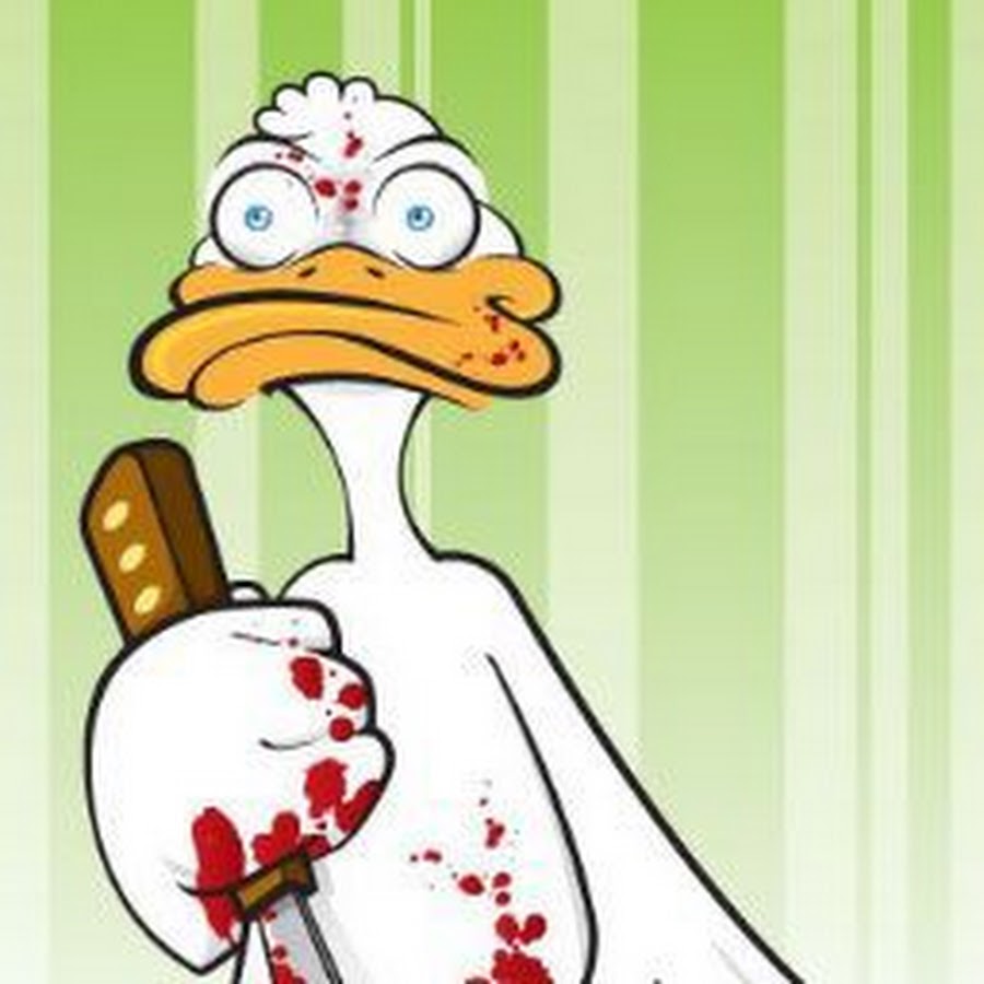 Уточка с ножиком картинка