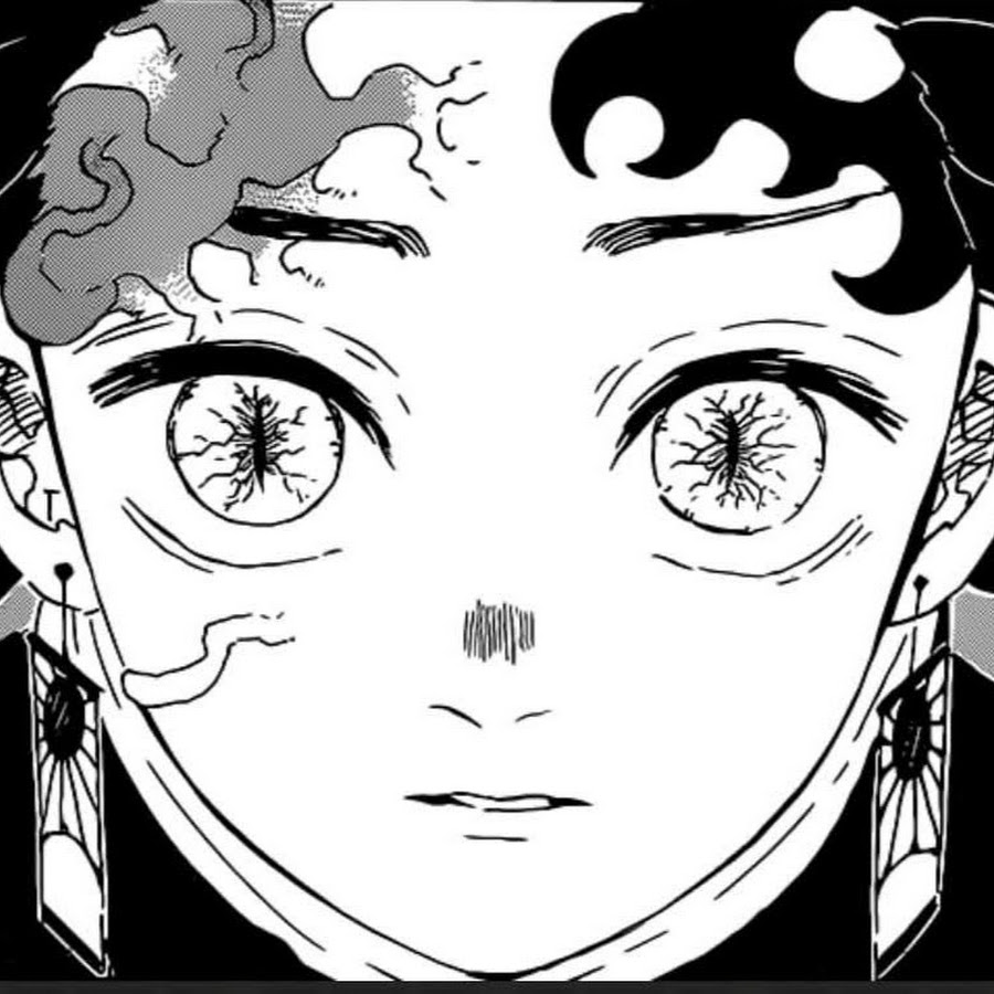 Маска танджиро рисунок