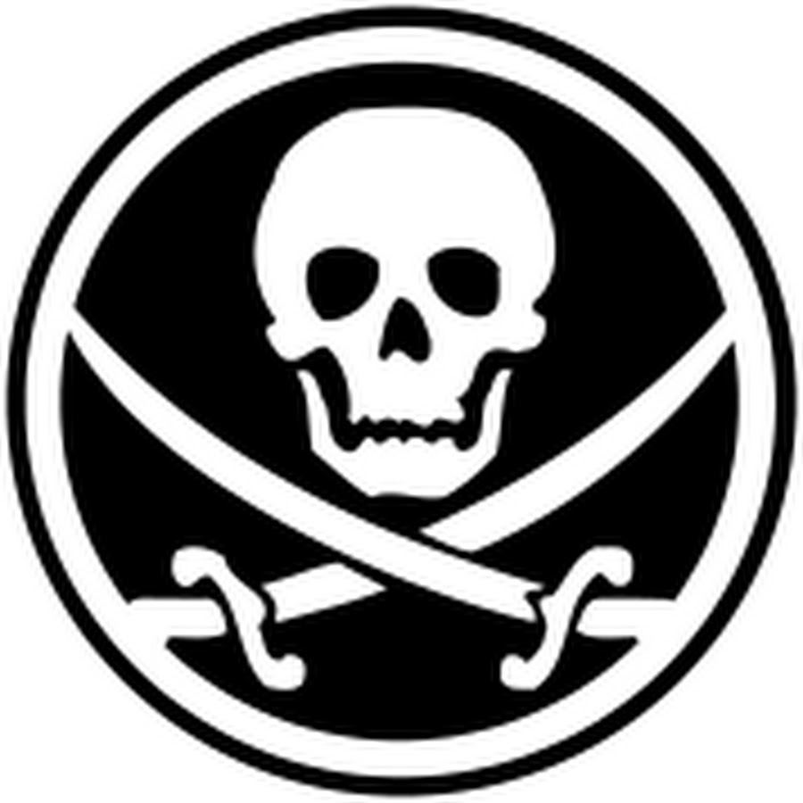 Пиратская черная метка рисунок распечатать