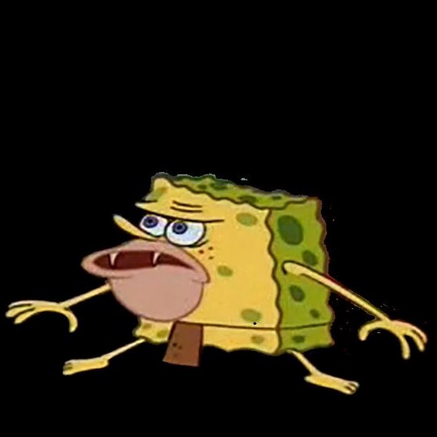 Спанч боб неандерталец картинка
