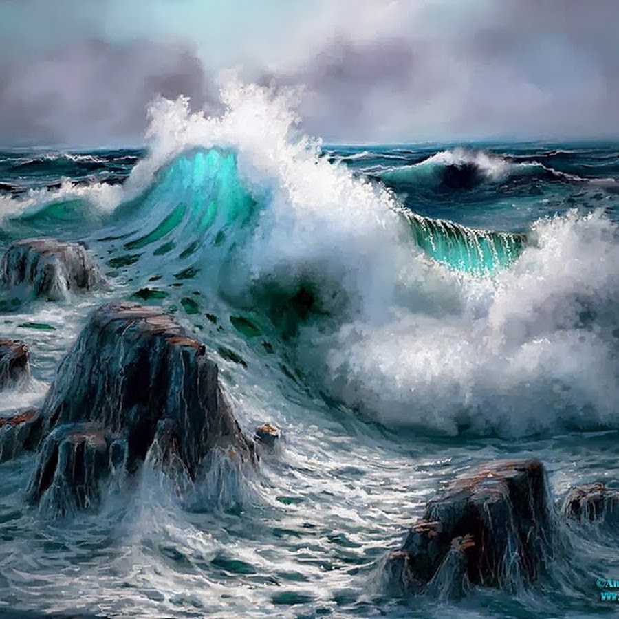 Море стихия картина