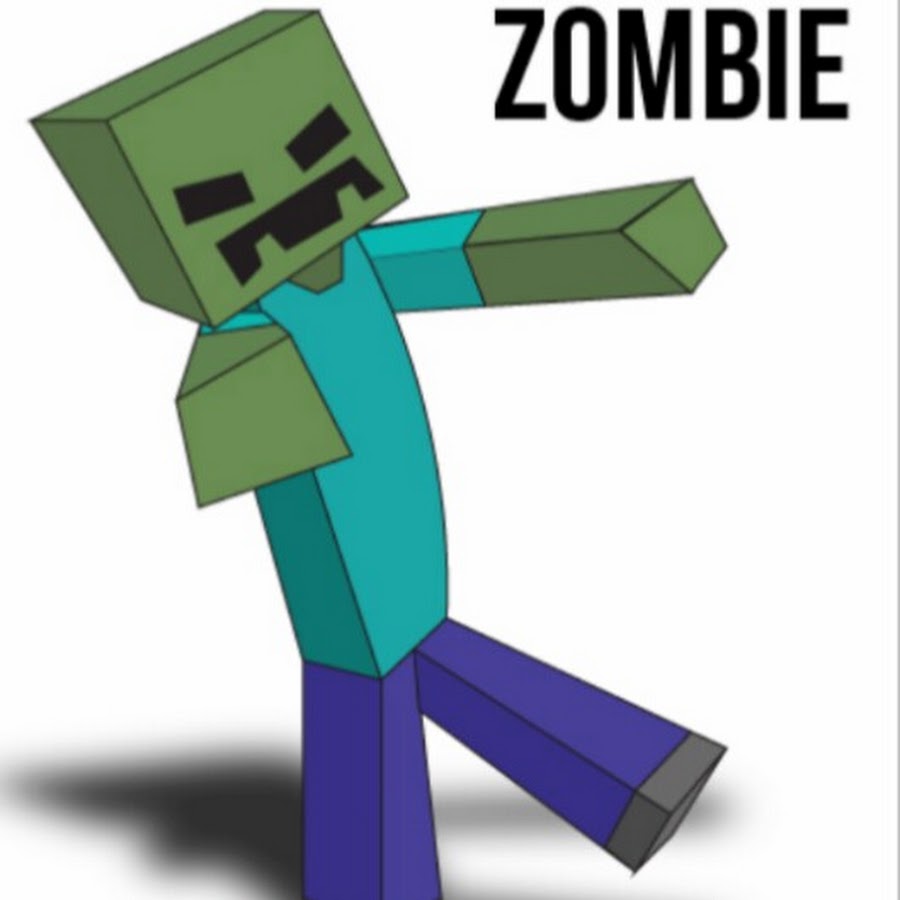 Рисунки майнкрафт зомби