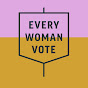 Every Woman Vote YouTube Profile Photo