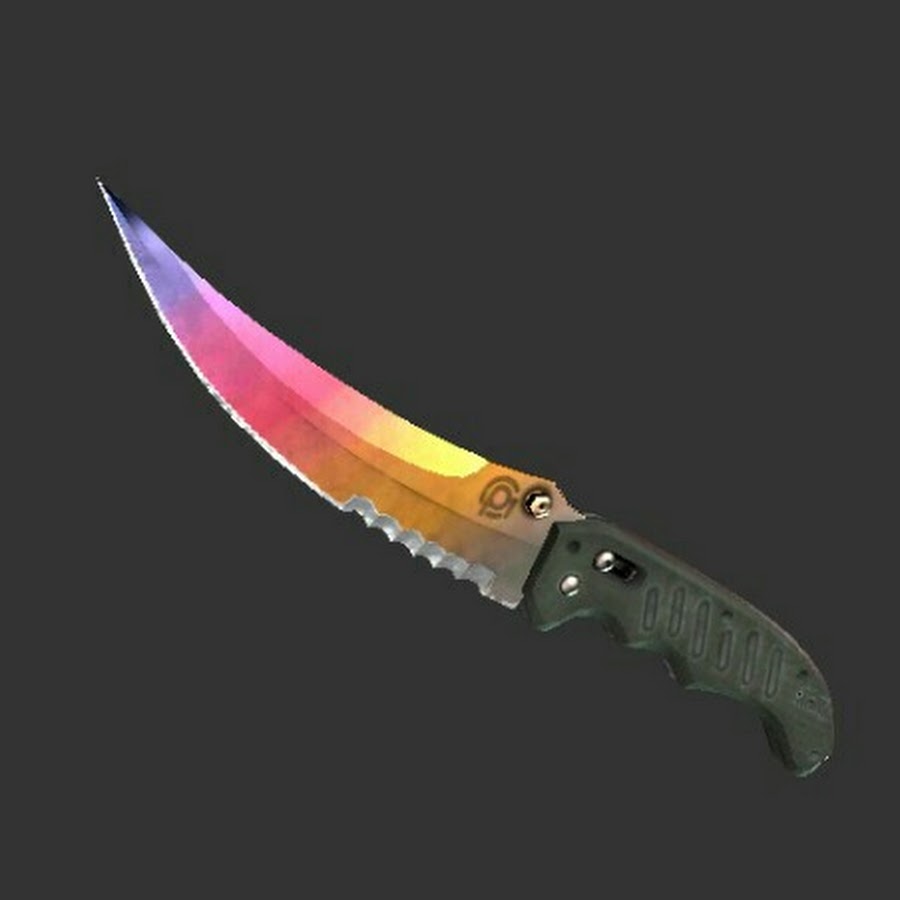 Как нарисовать flip knife