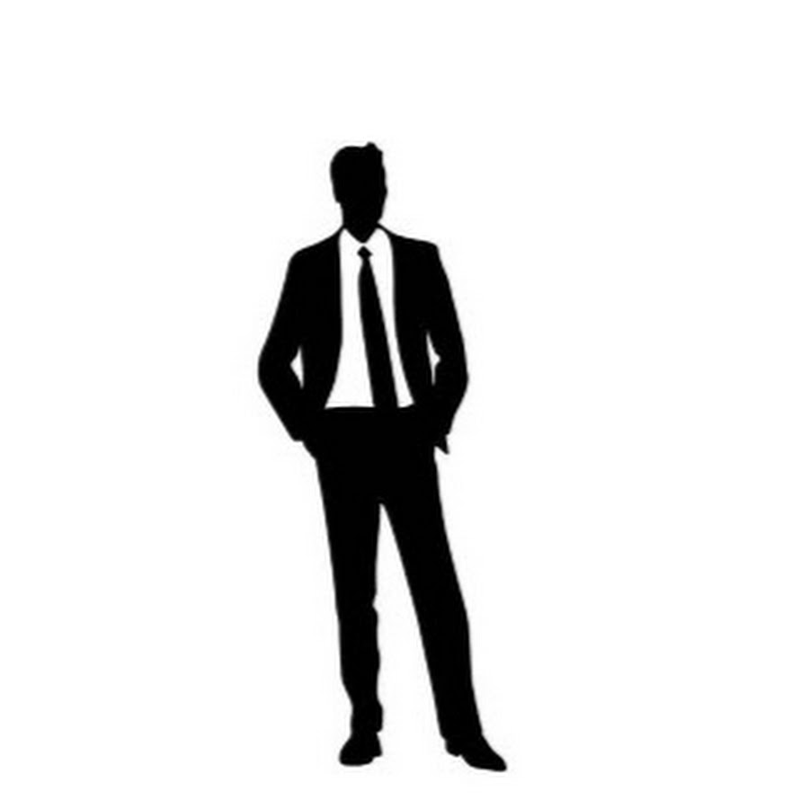 Человек в смокинге рисунок