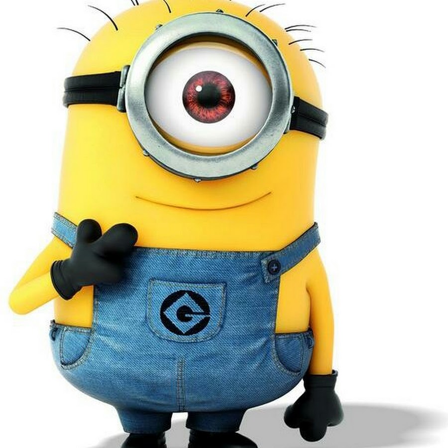 Картинка миньон показывает язык