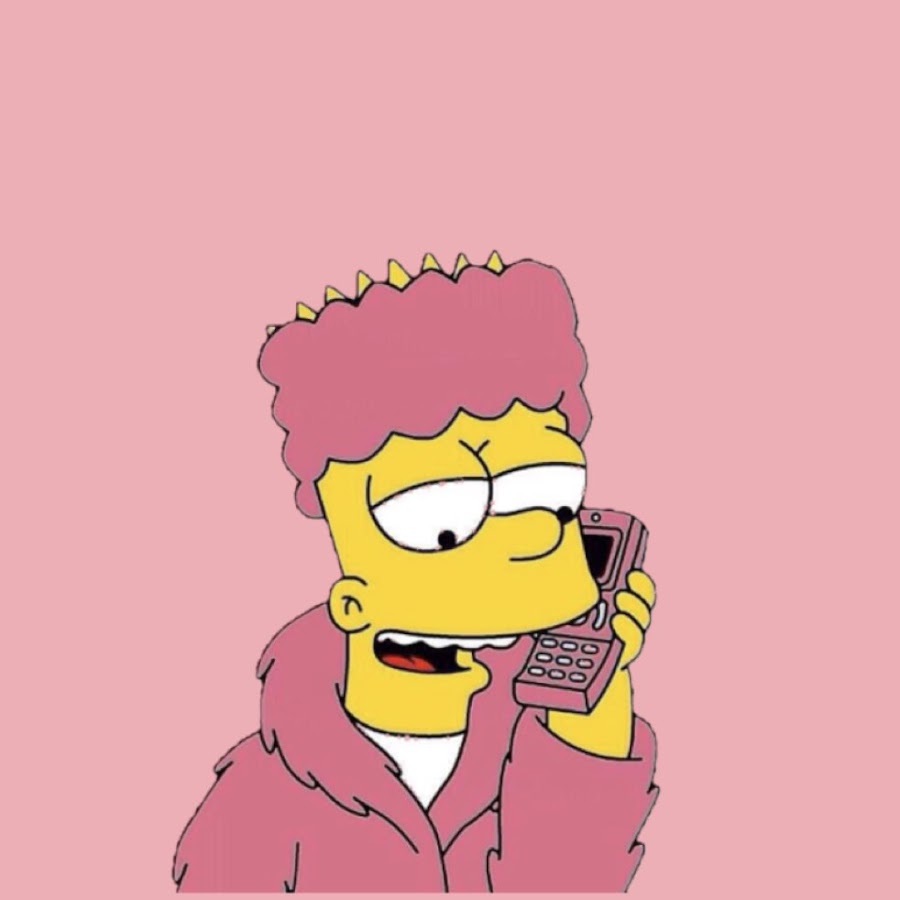 Симпсон рисунок цветной