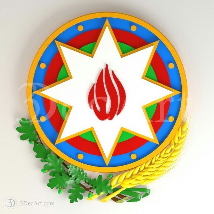 Герб Азербайджана современный