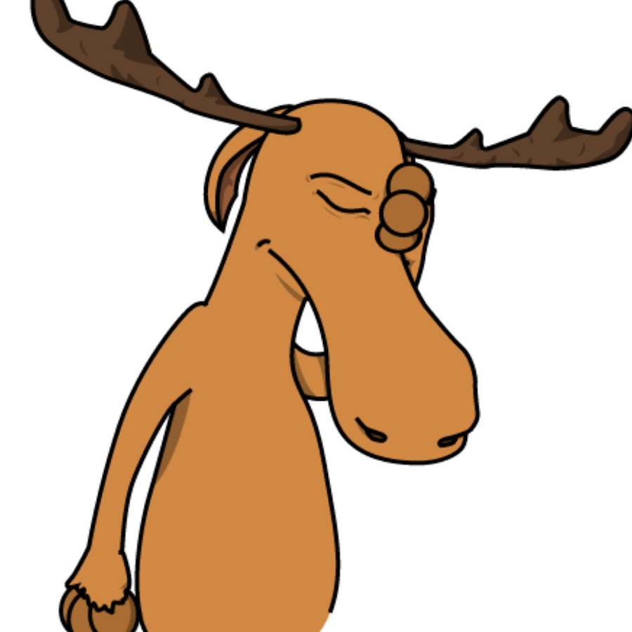 Мультяшный лось картинки