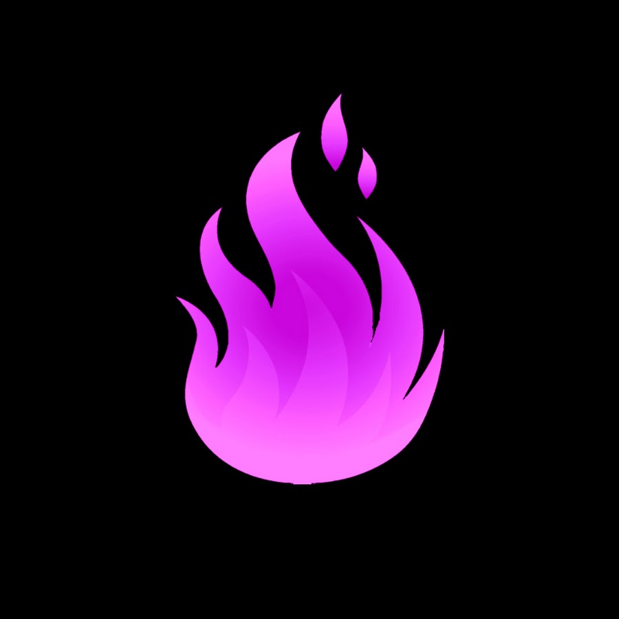Фиолетово черный огонь