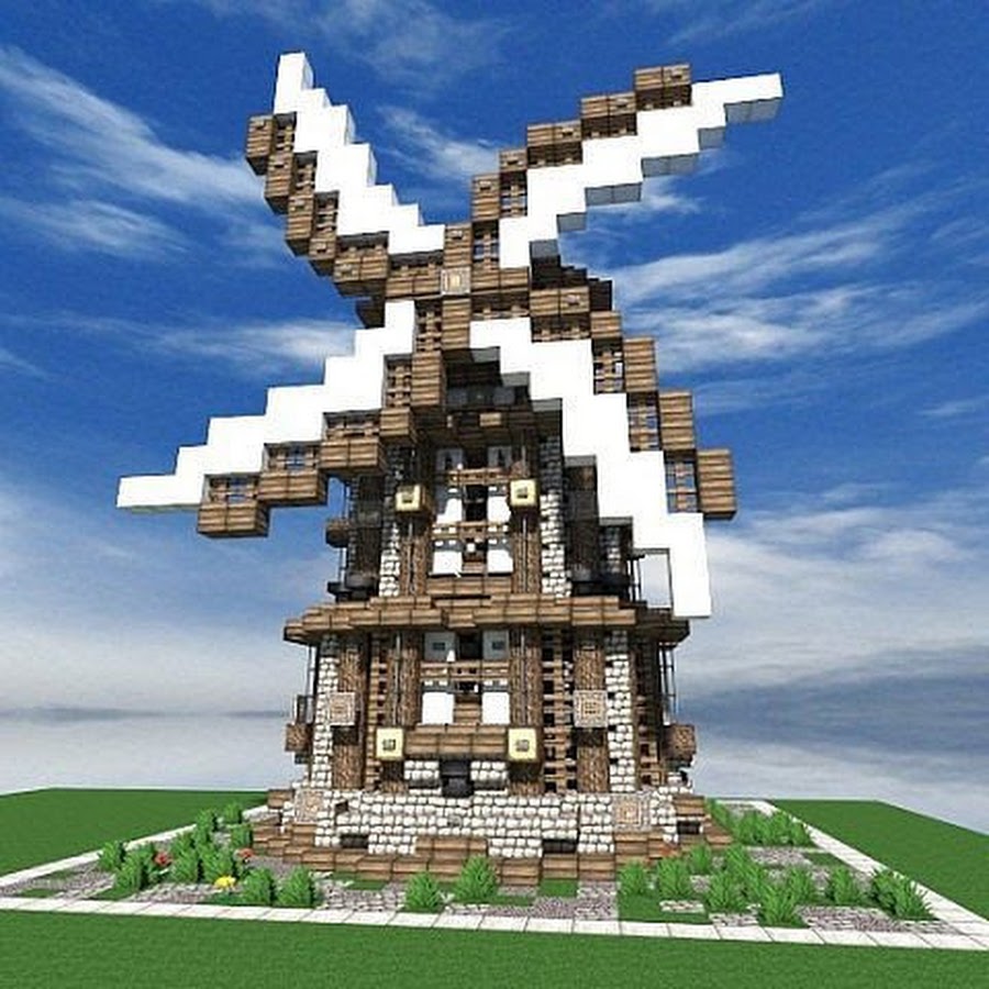 Красивые фото майнкрафт схемы. Мельница майнкрафт. Дом с мельницей майнкрафт. Мельница майнкрафт постройка. Ветряная мельница майнкрафт постройка.