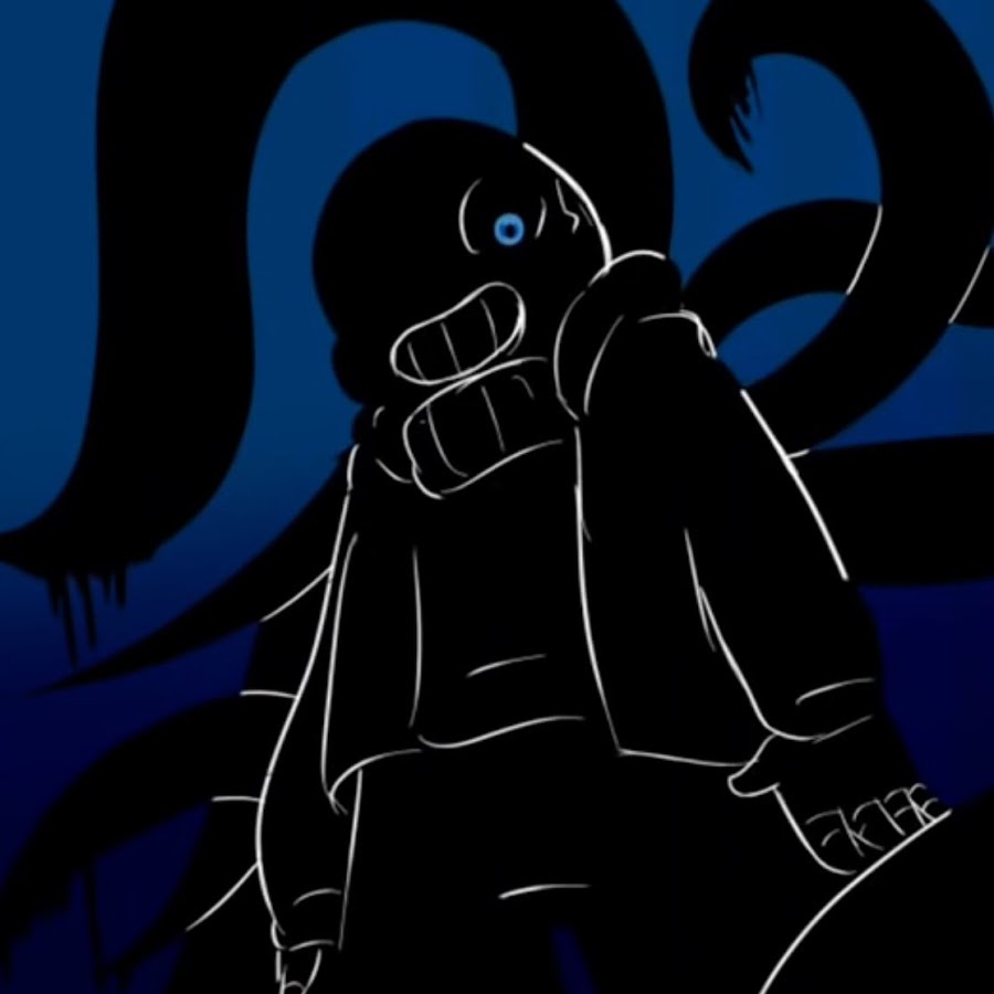 Как нарисовать найтмер санса