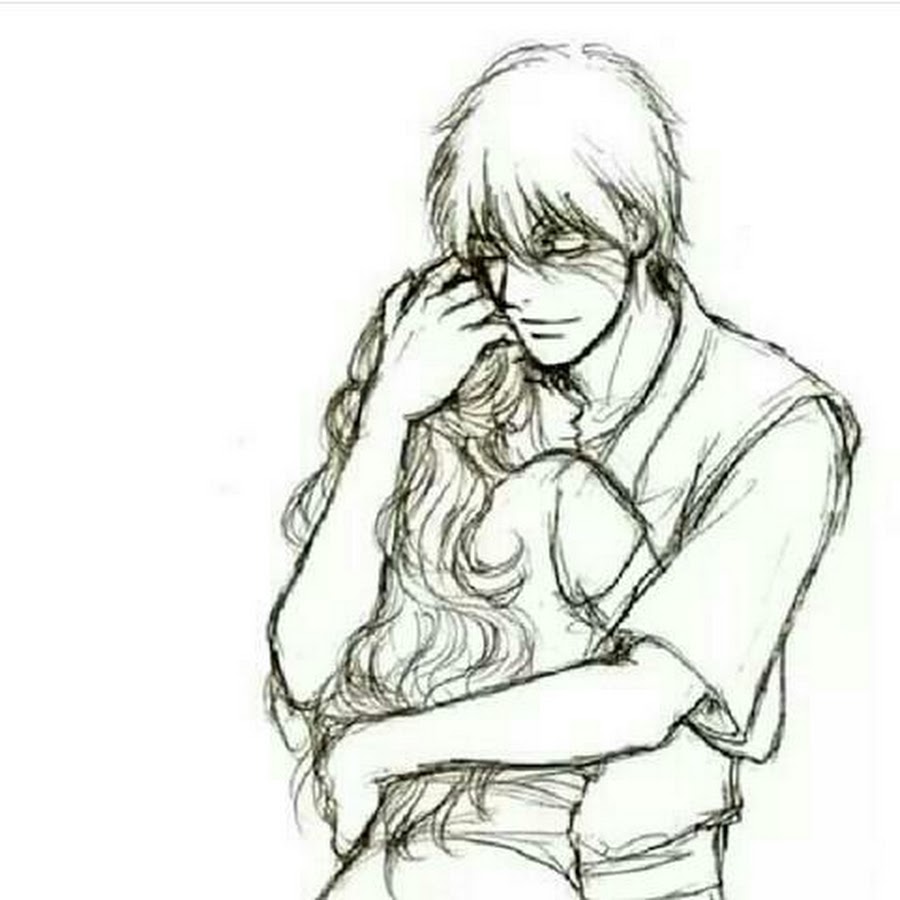 Обнимашки рисунки людей