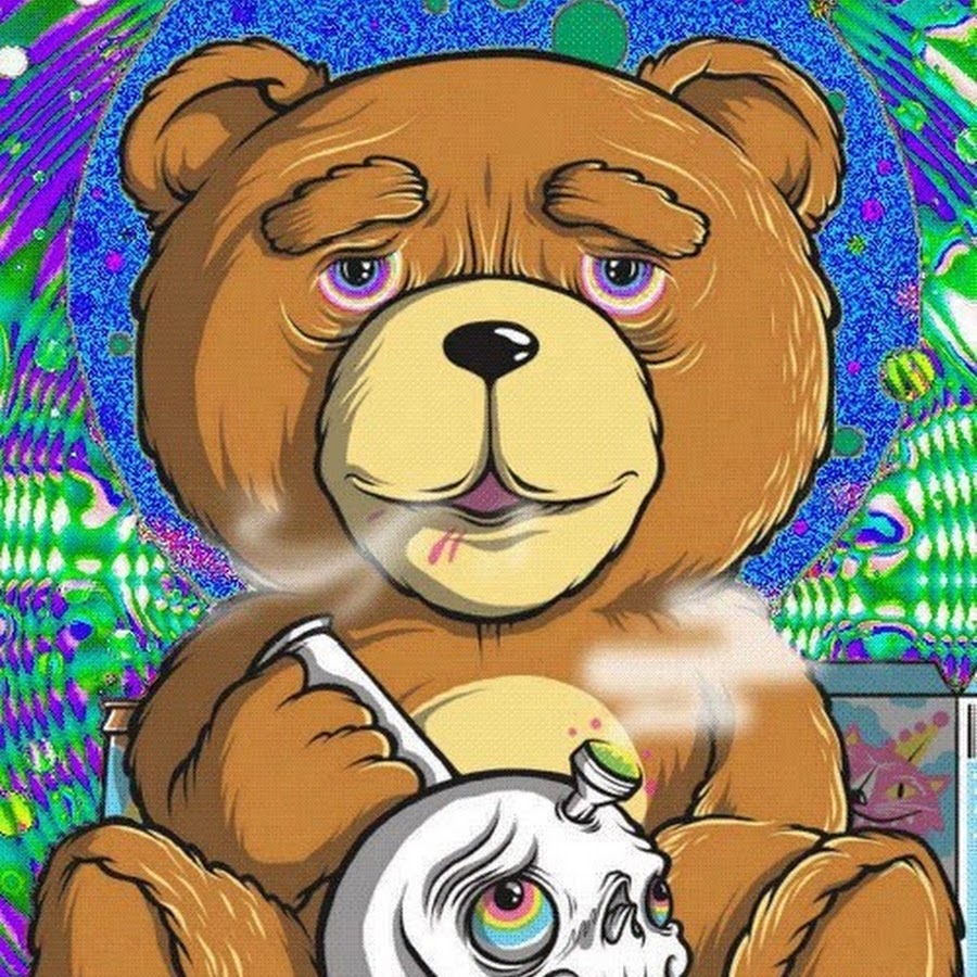 Картинки медведь курит