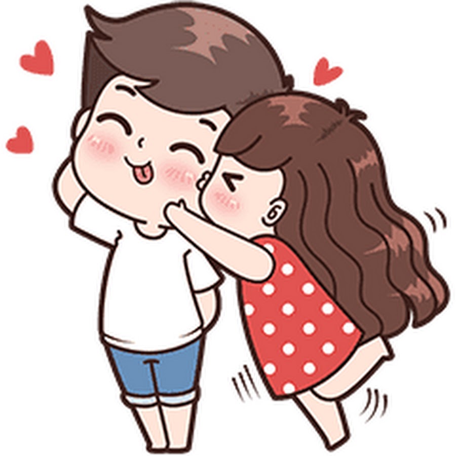 Девочка обнимает мальчика рисунок