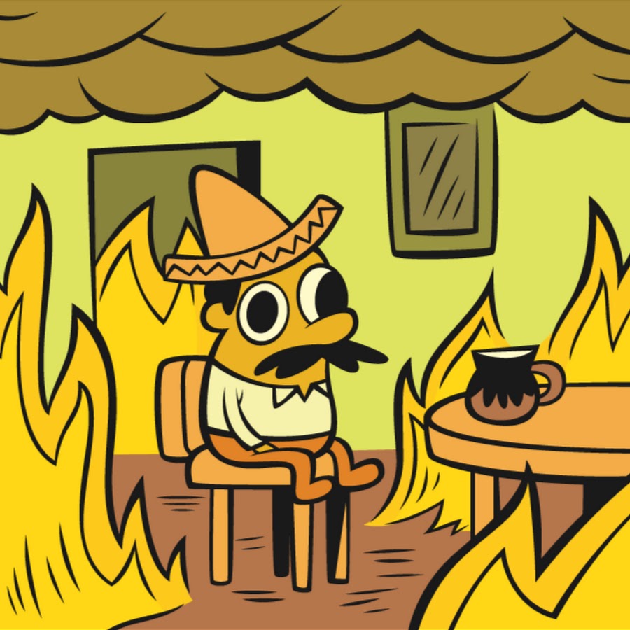 План огонь мем