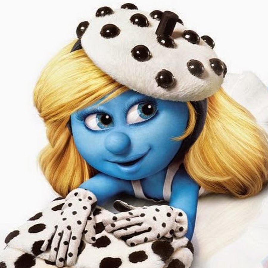 Злая смурфетта картинки