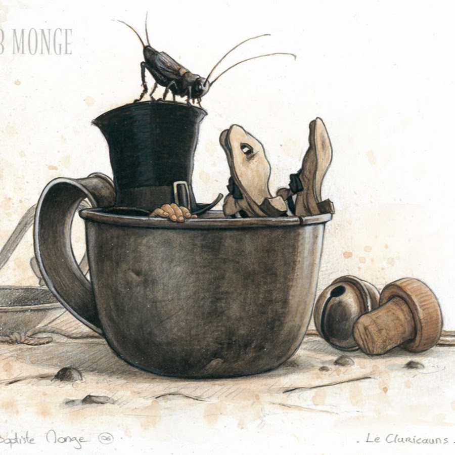 Художник Jean-Baptiste Monge Гномы