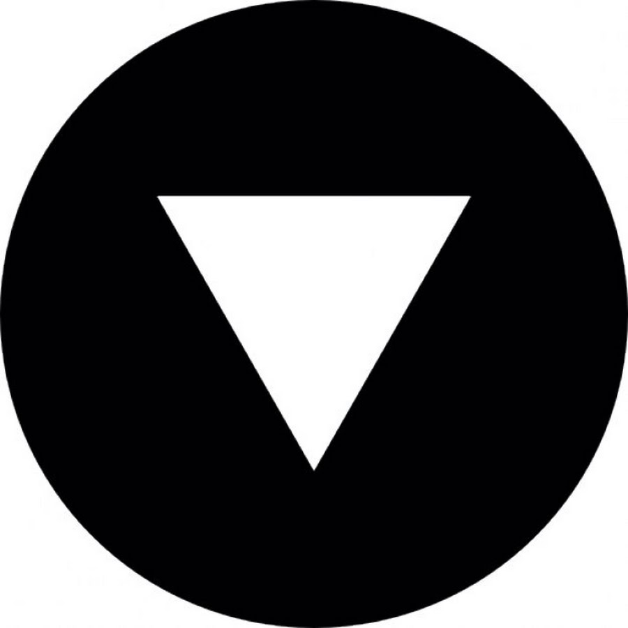 Черный треугольник вниз