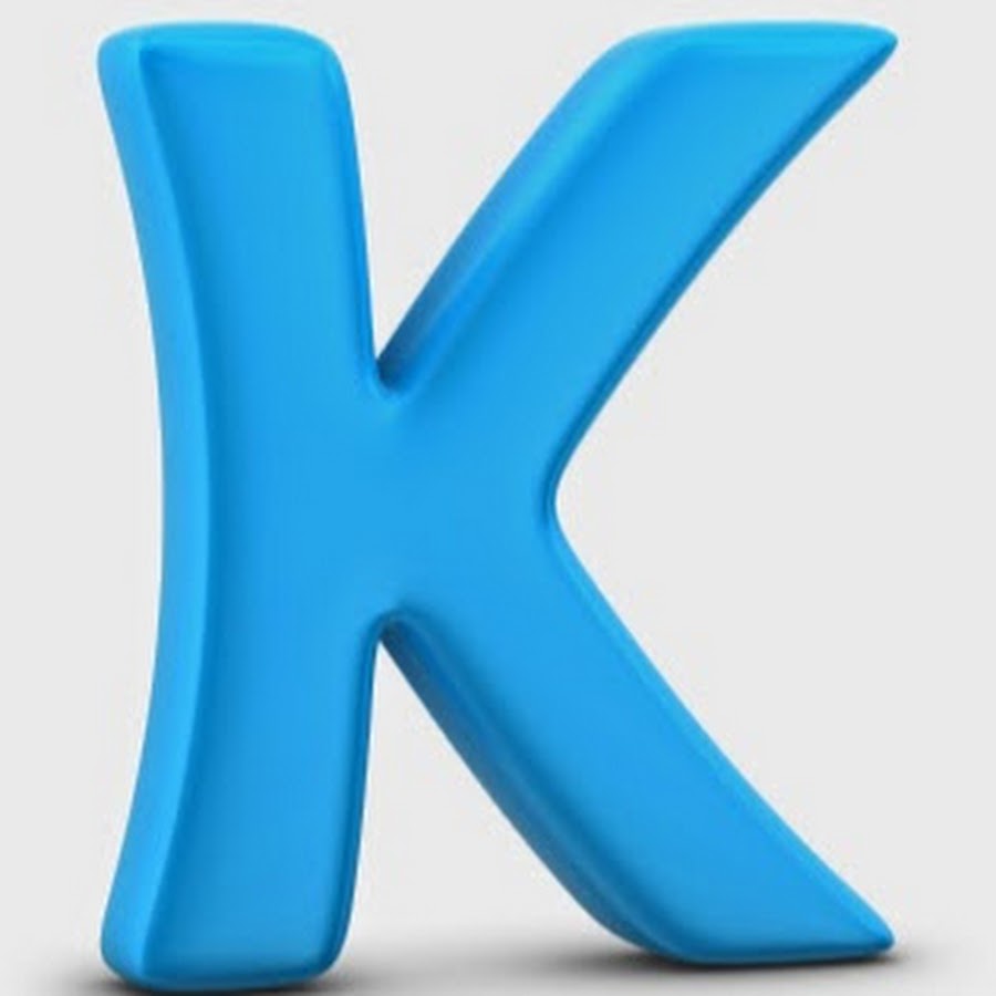 Объемная буква к рисунок