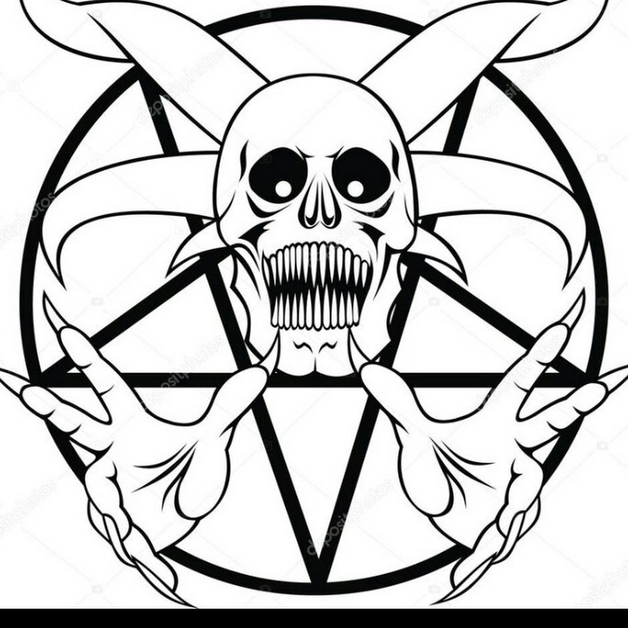 Сатанинские рисунки легкие