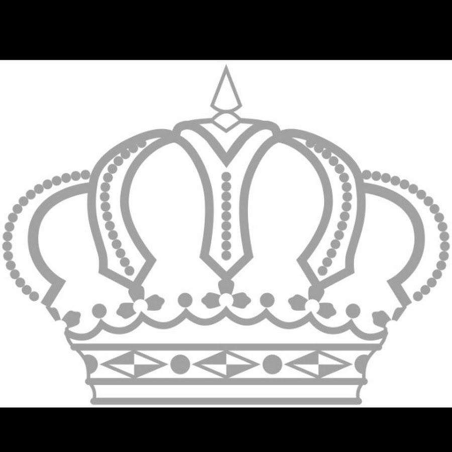 Царская корона трафарет