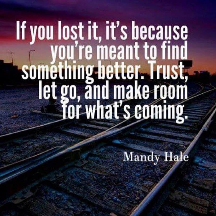 Something to rely on. Find something.
