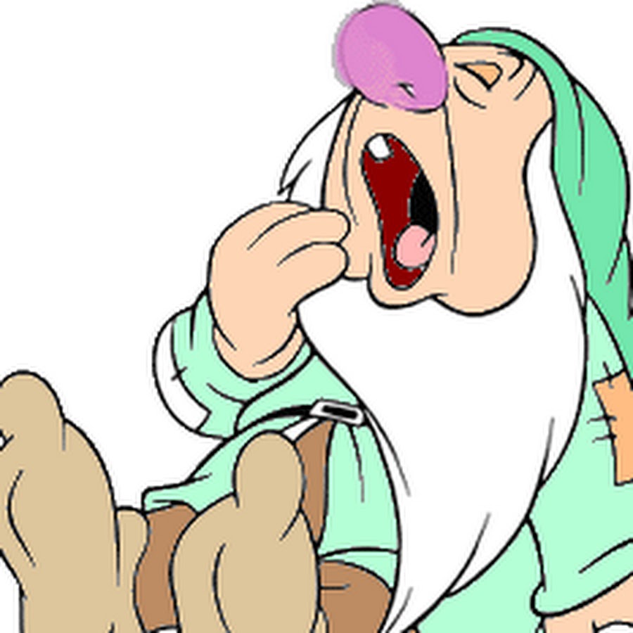 Зевающий человек рисунок