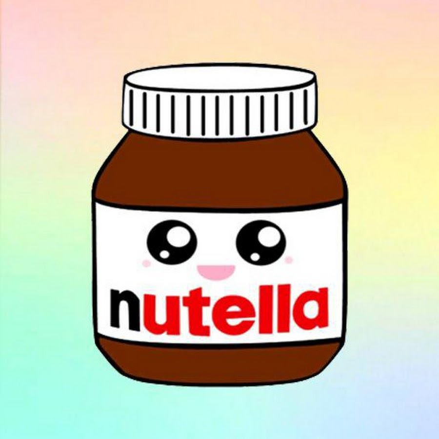 Нарисовать нутеллу легко