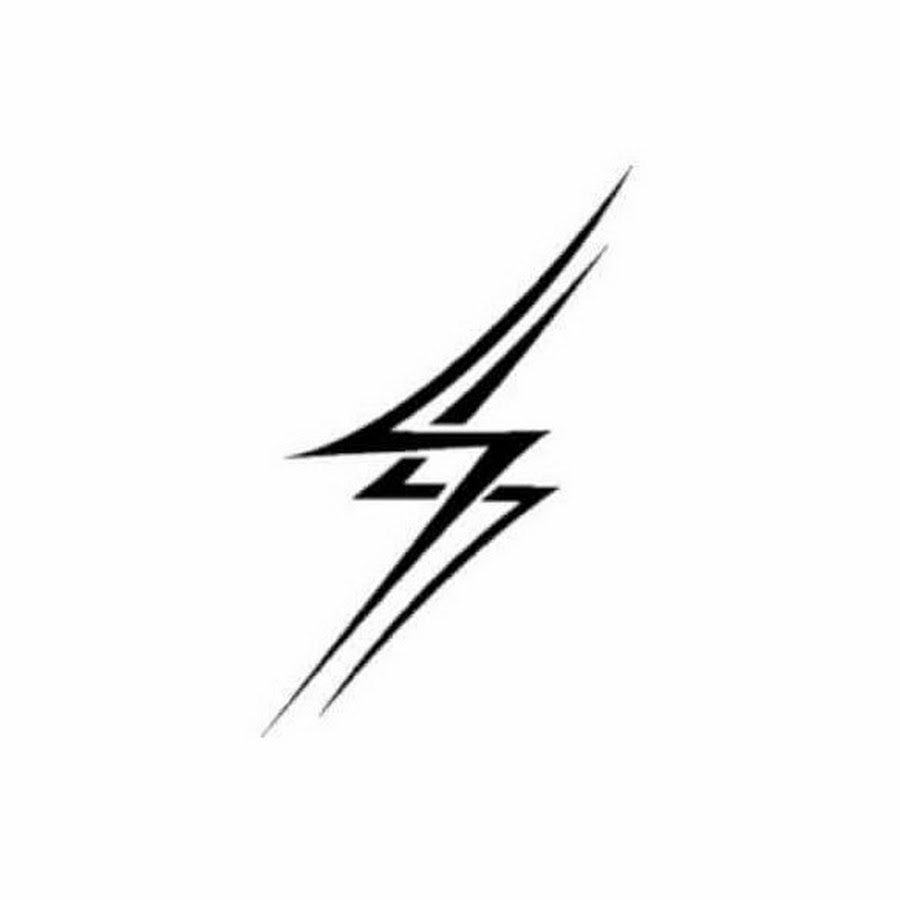 Тату рукав молния эскиз