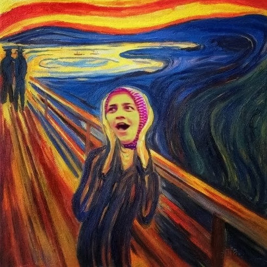 Сальвадор дали картина крик