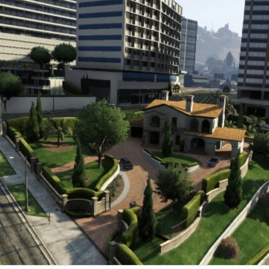 План дома майкла из гта 5