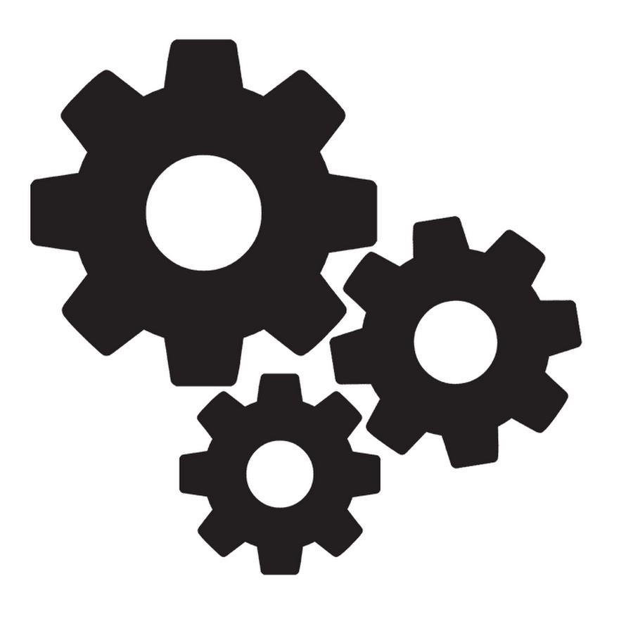 Шестеренка пиктограмма для презентации