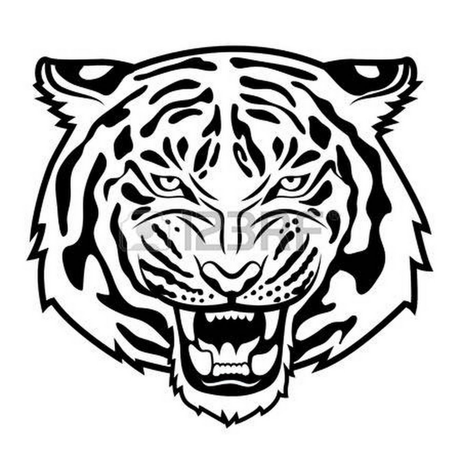 Тигр svg