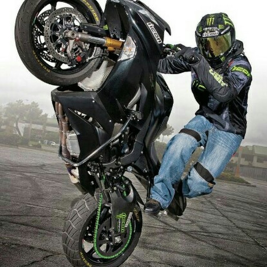 Кавасаки zx6r стант