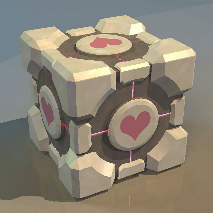 Portal 2 куб с сердцем фото 8