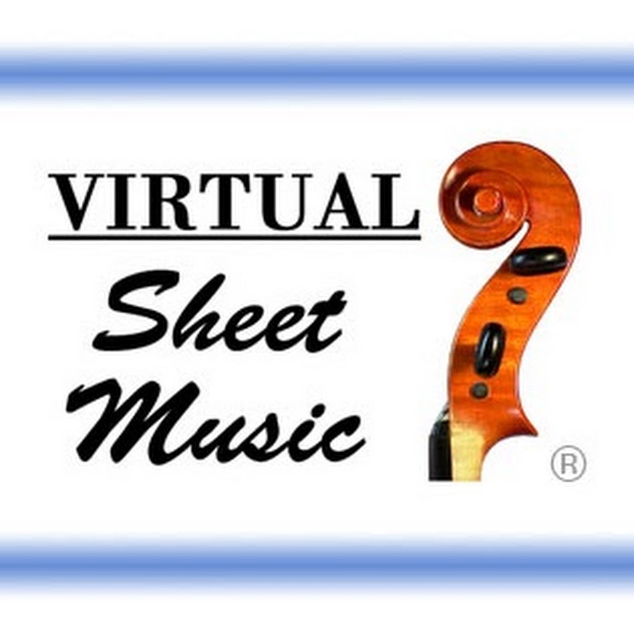 Virtual sheet music - youtube