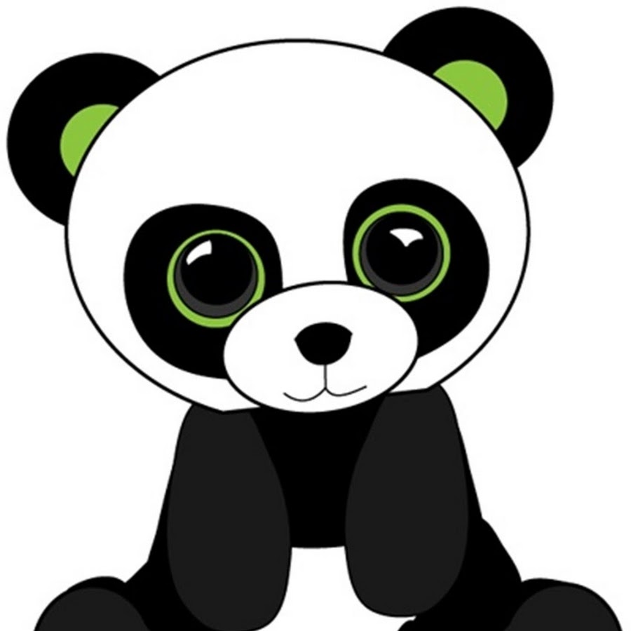 Как нарисовать панду мультяшную