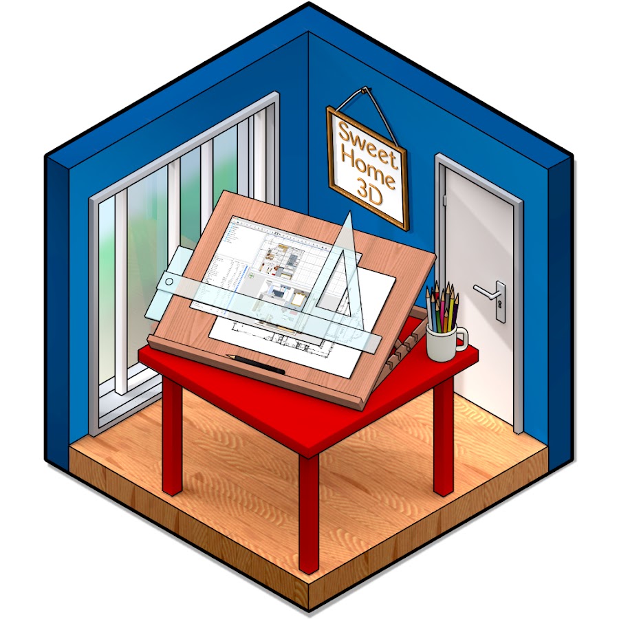Sweet Home 3d значок