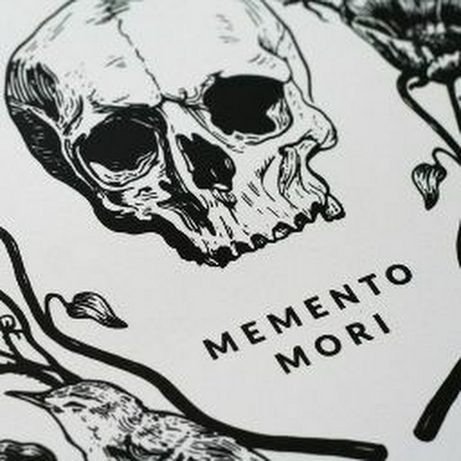 Эскиз тату memento mori с руками